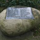Memorial stone to soldiers of polish Legions of Lesko (1914-1934)a