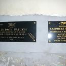 Epitaphs to Ludwik Paluch and Kazimierz Nawrocki in Church of the Visitation in Lesko